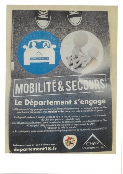 MOBILITE ET SECOURS- Le Département s&#039;engage