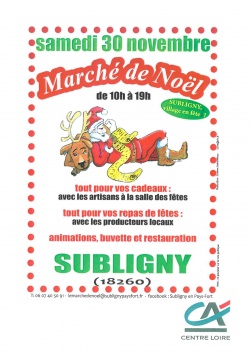 MARCHE DE NOEL - de 10h00 à 19h00