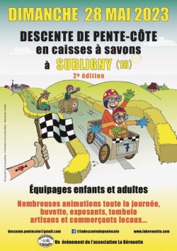 2ème édition descente de pente-côte en caisses à savons - dimanche 28 mai 2023