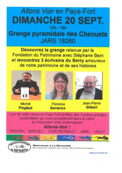 ALLONS VOIR EN PAYS FORT- le 20 septembre 2020 de 10h00 à 18h00