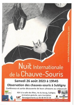 Nuit internationale de la CHAUVE-SOURIS