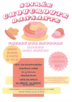 SOIREE CHOUCROUTE DANSANTE