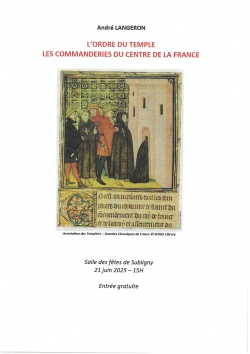 L&#039;ORDRE DU TEMPLE - LES COMMANDERIES DU CENTRE DE LA FRANCE