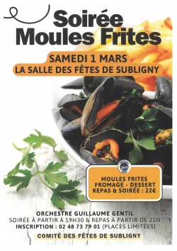 SOIREE MOULES FRITES