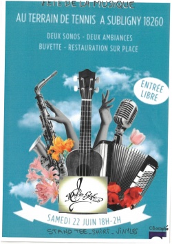 FETE DE LA MUSIQUE -  18h00 - TERRAIN DE TENNIS