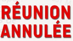 Réunion extraordinaire du conseil municipal = ANNULEE