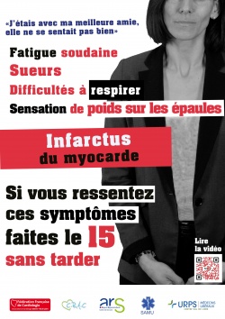 Campagne d&#039;information infarctus du myocarde - ARS Centre-Val de Loire
