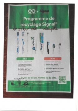 PROGRAMME DE RECYCLAGE SIGNAL