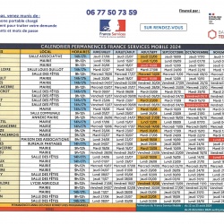FRANCE SERVICES ITINERANT PAYS FORT SANCERROIS VAL DE LOIRE